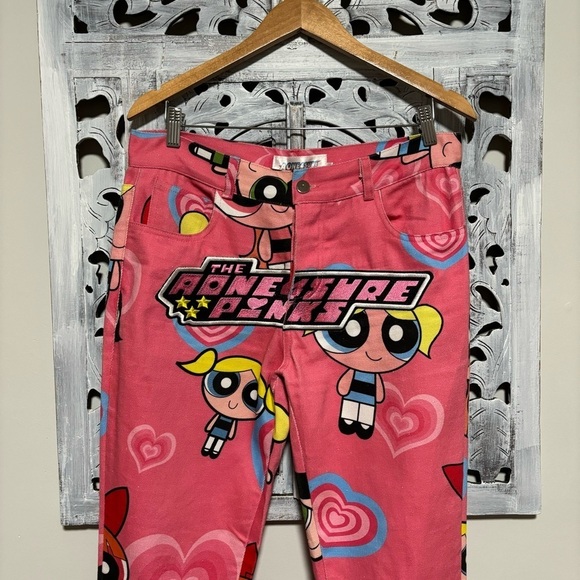 AONE4SURE The Powerpuff Girls Pink Unisex Pants - Picture 9 of 13